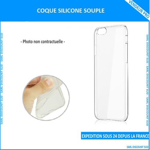Coque silicone souple - silicone, pour